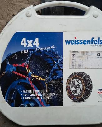 Catene neve 16 mm gruppo 9 per 4x4 o camper