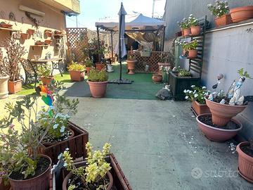 Trivani con terrazzo e garage lineri
