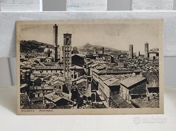 Cartolina d'epoca bianco e nero Bologna 1915