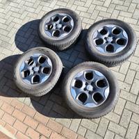 4 CERCHI IN LEGA 16" ORIGINALI JEEP con SENSORI