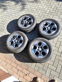 4 CERCHI IN LEGA 16" ORIGINALI JEEP con SENSORI