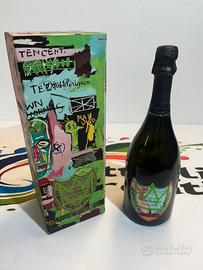 Bottiglia vuota da collezione domperignon verde