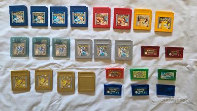 Giochi Nintendo Game Boy, Color,Advance, Pokemon 