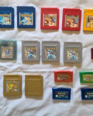 Giochi Nintendo Game Boy, Color,Advance, Pokemon 