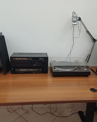 impianto stereo vintage sansui