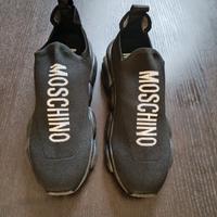 Moschino sneakers tg42 uomo teddy bear nero Black