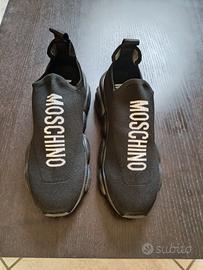 Moschino sneakers tg42 uomo teddy bear nero Black