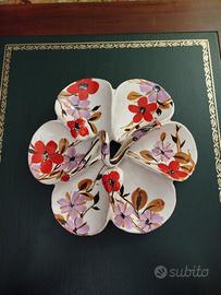 Piatto da portata vintage in ceramica