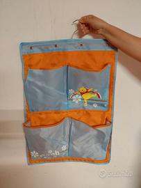 Due Tasche da appendere porta oggetti bambino
