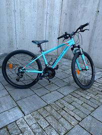 Bicicletta Mtb Rockrider st 500 24” come nuova