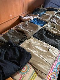 15 Pantaloni Cargo Jeans e Short Assortiti