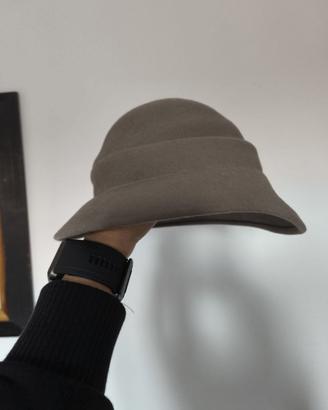 Cappello in feltro anni '60 grigio