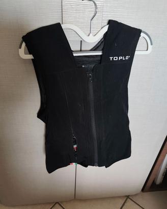Gilet airbag con para schiena