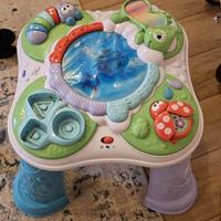 Carrello primi passi e tavolo sonoro