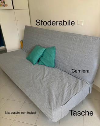 Divano letto 3 posti IKEA nyhamn
