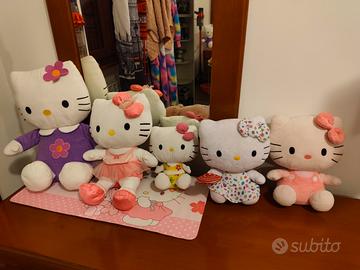  Prenotato 5 Peluches Hello Kitty