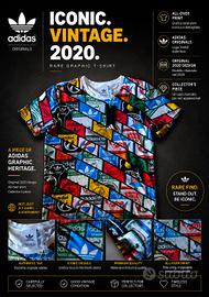 Maglia t-shirt Adidas vintage edizione speciale 