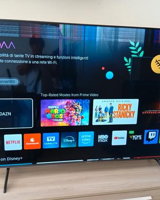 tv hinsense 75 pollici