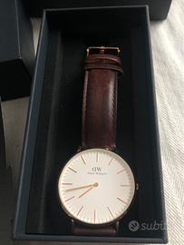Orologio DW in pelle