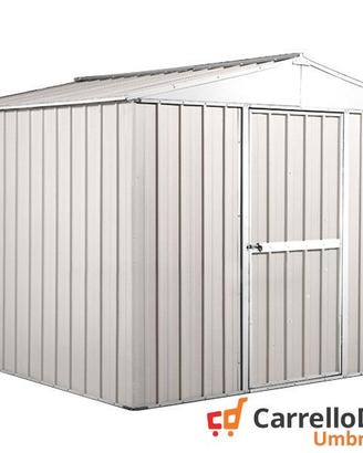 Box porta attrezzi in lamiera 276x260 bianco
