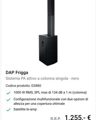 dap audio