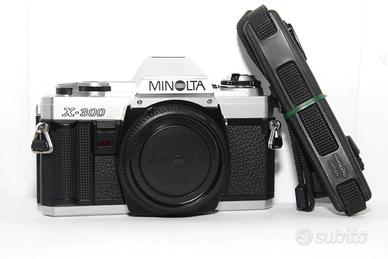 MINOLTA X-300 Reflex Analogica Corpo Obiettivo MD