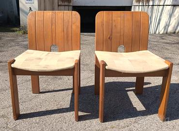 Set di 2 sedie Gavina in legno