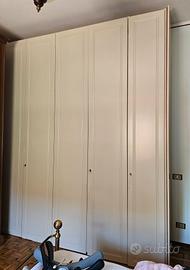 armadio legno laccato MOBILAC