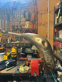 Scarico honda cr 125