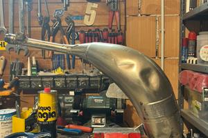 Scarico honda cr 125