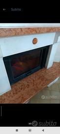 Rivestimento in marmo per termocamino 