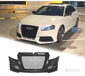 PARAURTI ANTERIORE AUDI A3 8P 08-12 LOOK RS3 PDC
