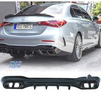 DIFFUSORE MERCEDES W206 AMG 21- LOOK C63 TERMINALI