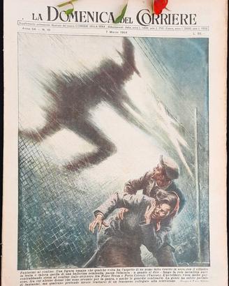 La Domenica del Corriere 7 marzo 1954 Marilyn