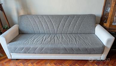 Divano letto con cassettone