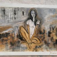 Dipinto "Ragazza Coreana" | Fatto a mano