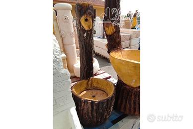Fontana Effetto Legno Abete cm. 43x55x95 h.