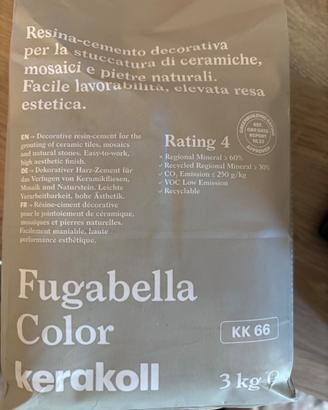 Stucco per fughe “Fugabella” Kerakoll grigio
