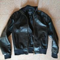 giacca bomber vera pelle 