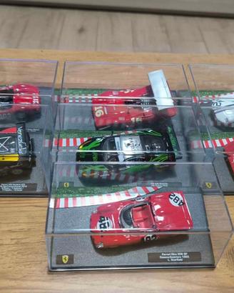 lotto modellini macchinine auto Ferrari racing 
