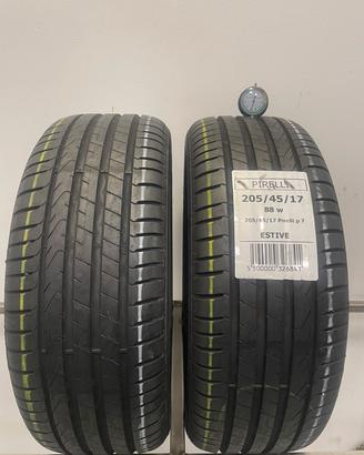 205 45 R17 88W 2 GOMME PIRELLI ESTIVE