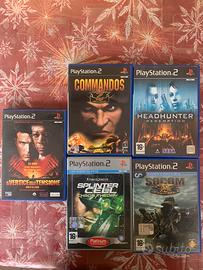 5 Giochi ps2 da guerra