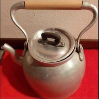 Antico BOLLITORE in allumino purissimo marca CANE