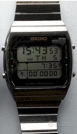 SEIKO A714-5050 RUNNING MAN QUADRANTE NERO