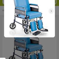 nuovissima sedia a rotelle per anziani comoda