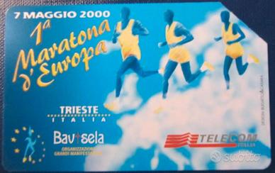 Scheda telefonica:I^ Maratona d'Europa,Trieste