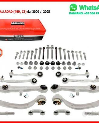Kit 12 Bracci Anteriori Rinforzati AUDI ALLROAD