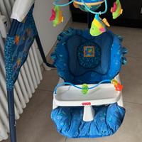 Sdraietta/altalena fisher price