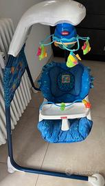 Sdraietta/altalena fisher price