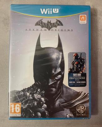 Batman Arkham Origins Wii U Nuovo Sigillato
